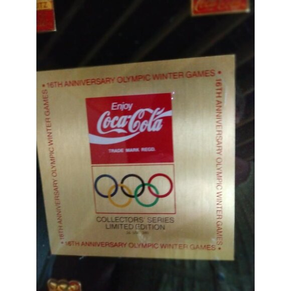 16th Anniversary Coca-Cola Olympic Winter Games Limited Edition Collectors Pin S - Picture 5 of 5